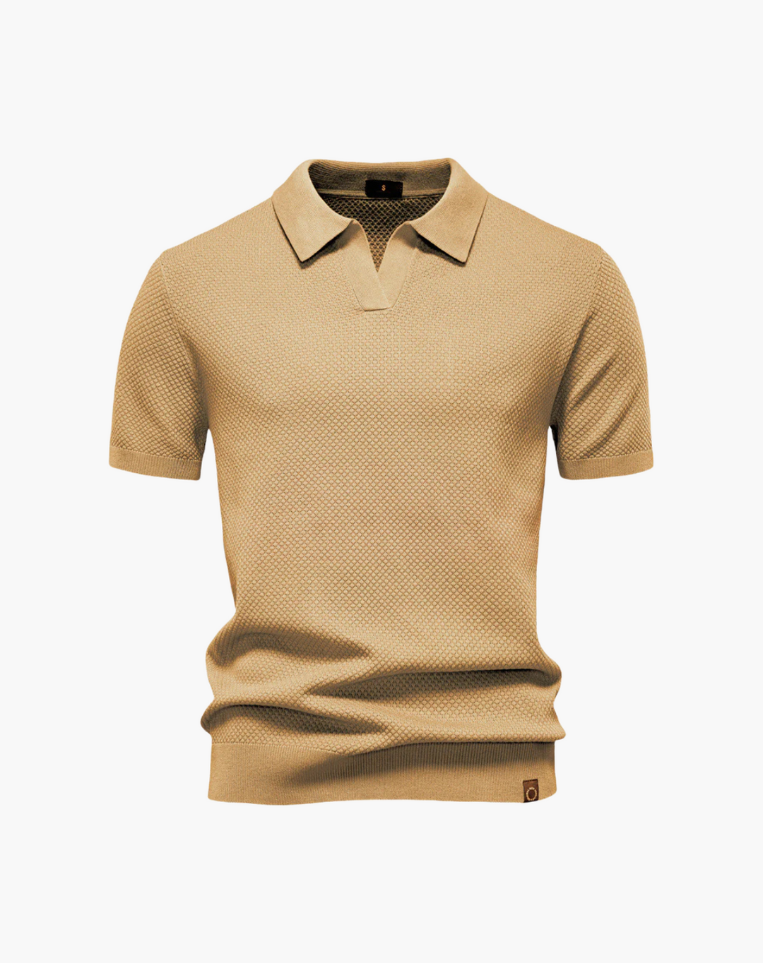 Textured Modern Fit Polo Shirt