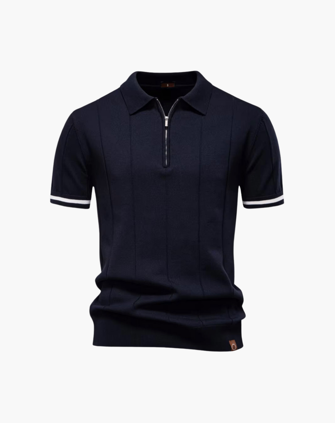 Quarter-Zip Polo Shirt