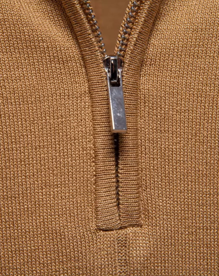 Quarter-Zip Polo Shirt