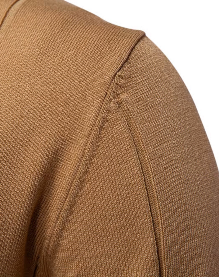 Quarter-Zip Polo Shirt