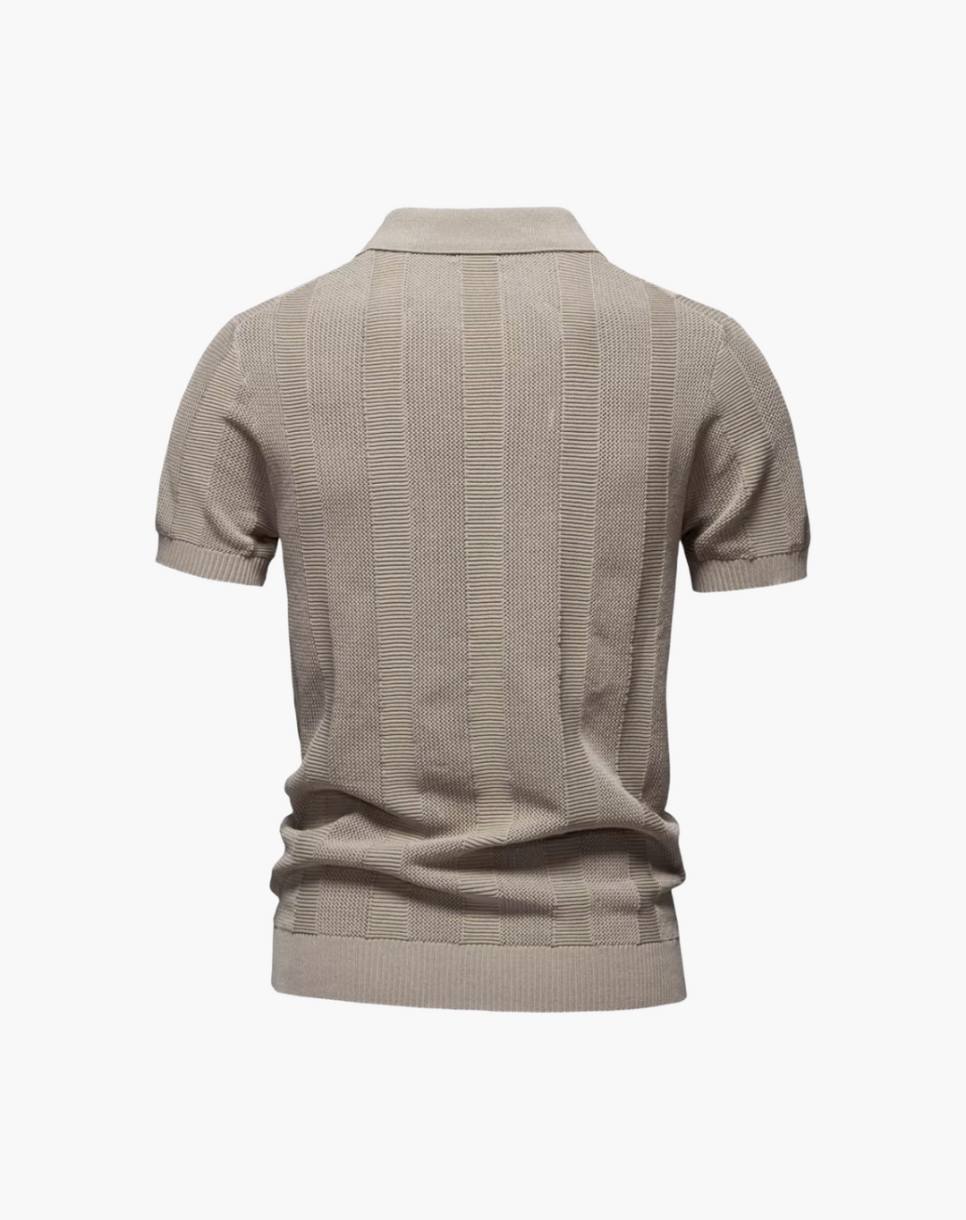 Breathable Stretch Mesh Polo Shirt