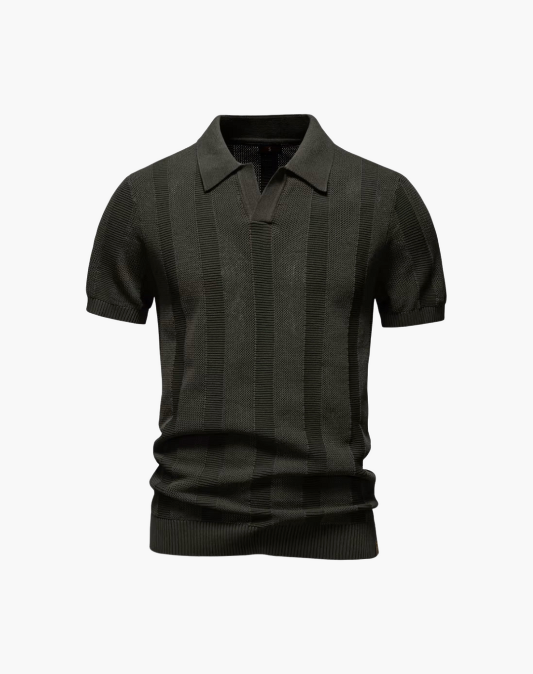 Breathable Stretch Mesh Polo Shirt