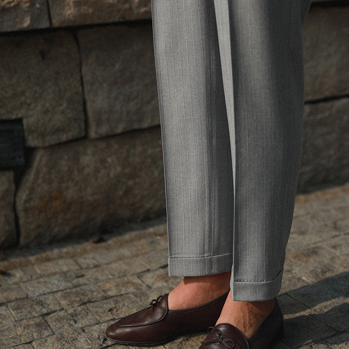 Luc Pleated Trousers