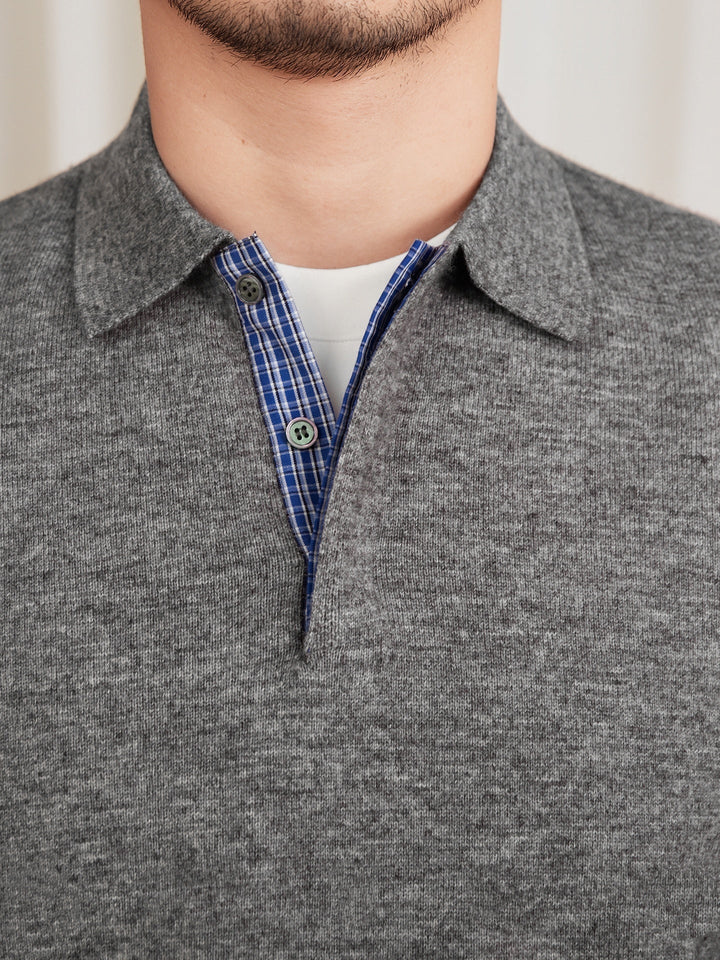 Pietro Zip-Neck Knit Sweater – Stylish Comfort for Every Occasion