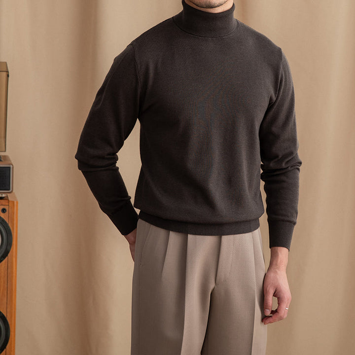 Jude Premium Wool Turtleneck Sweater