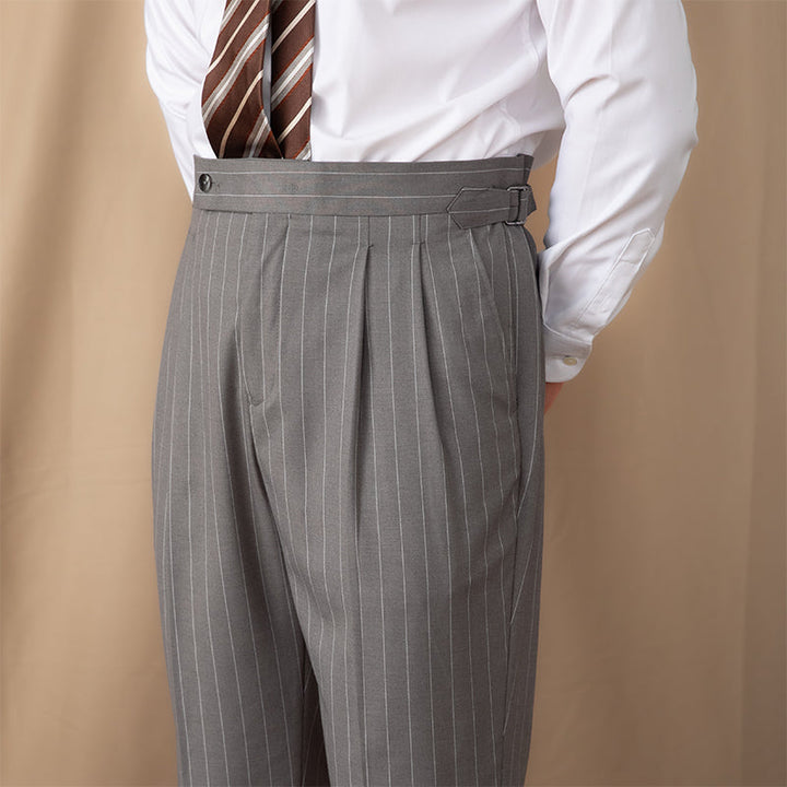 Guilio Tailored Pleated Trousers