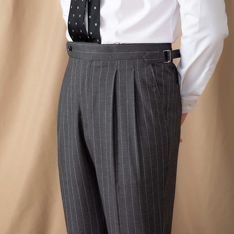 Guilio Tailored Pleated Trousers