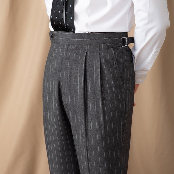Guilio Tailored Pleated Trousers