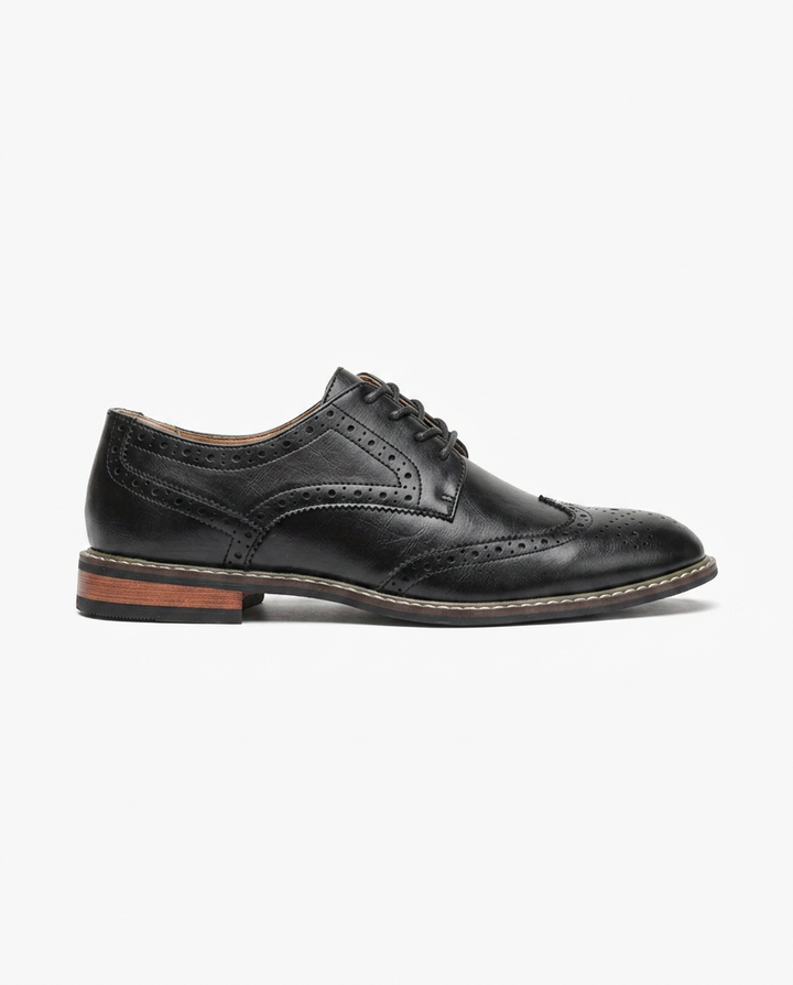 Classic Lace-Up Brogue Dress Shoes
