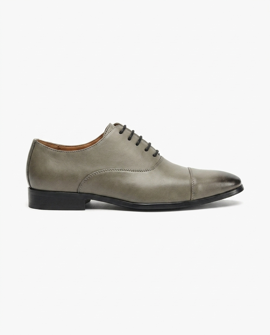 Classic Pointed-Toe Oxford Dress Shoes