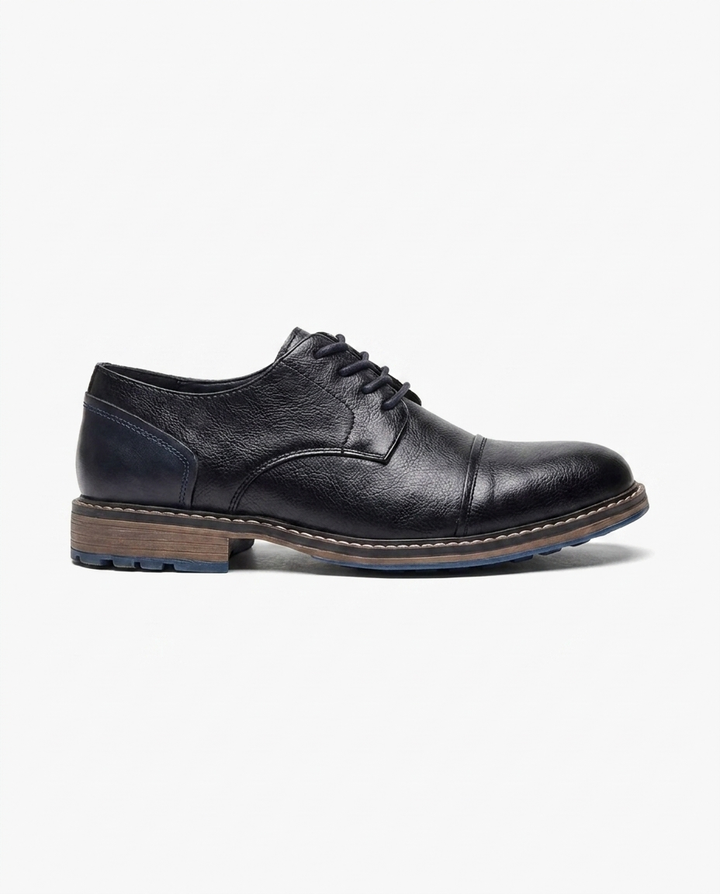 Men’s Cap-Toe Derby Dress Shoes