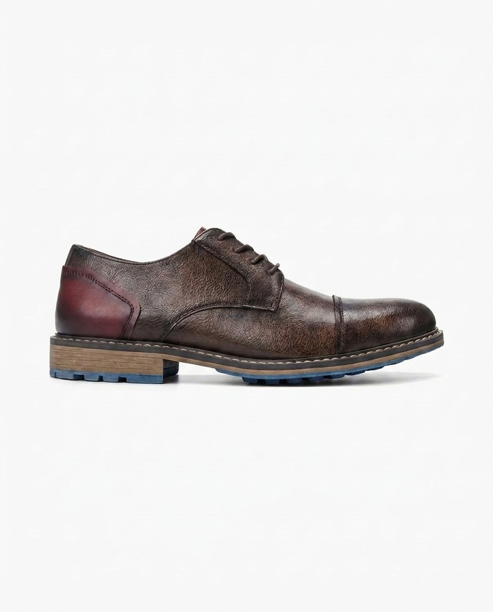 Men’s Cap-Toe Derby Dress Shoes