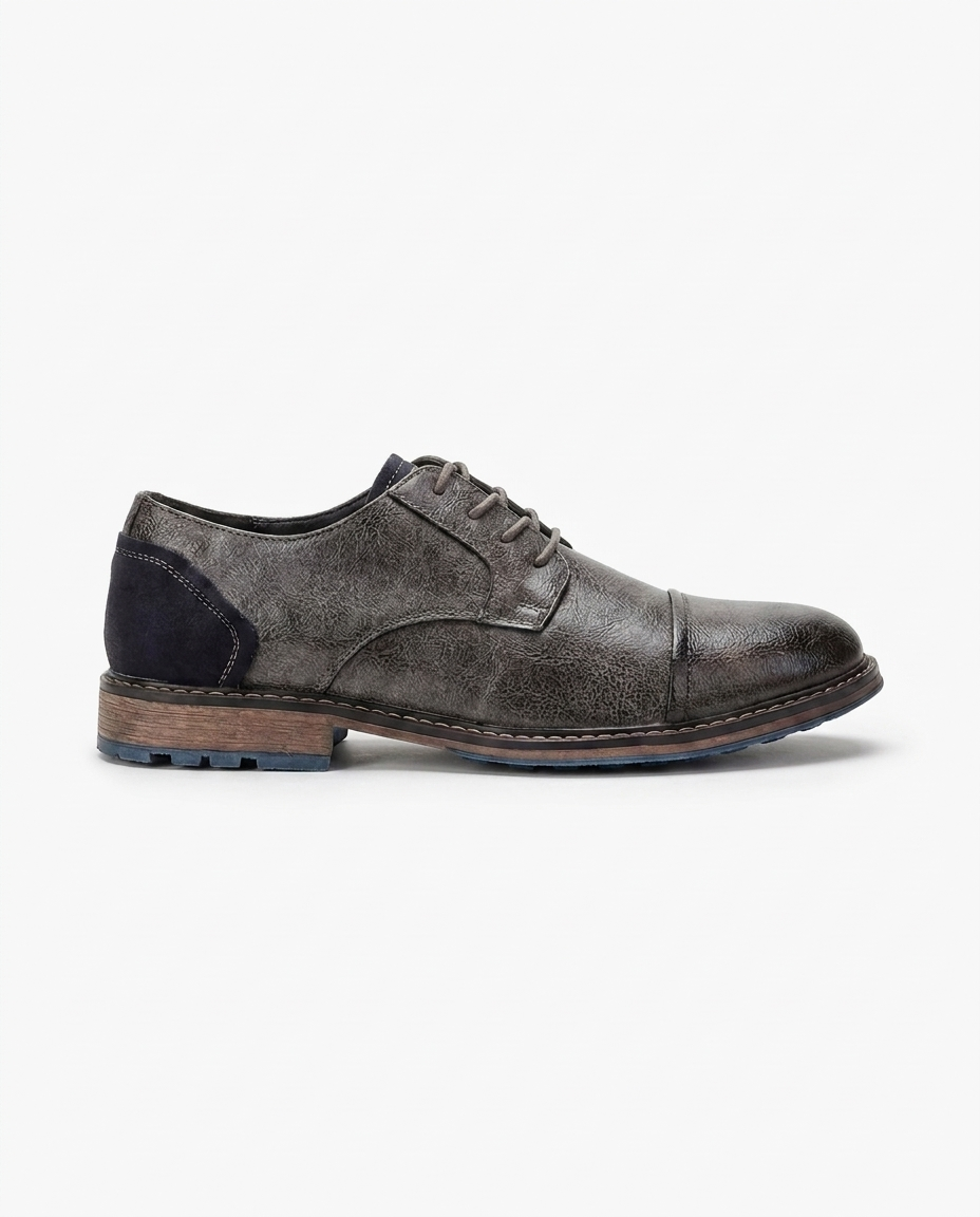 Men’s Cap-Toe Derby Dress Shoes