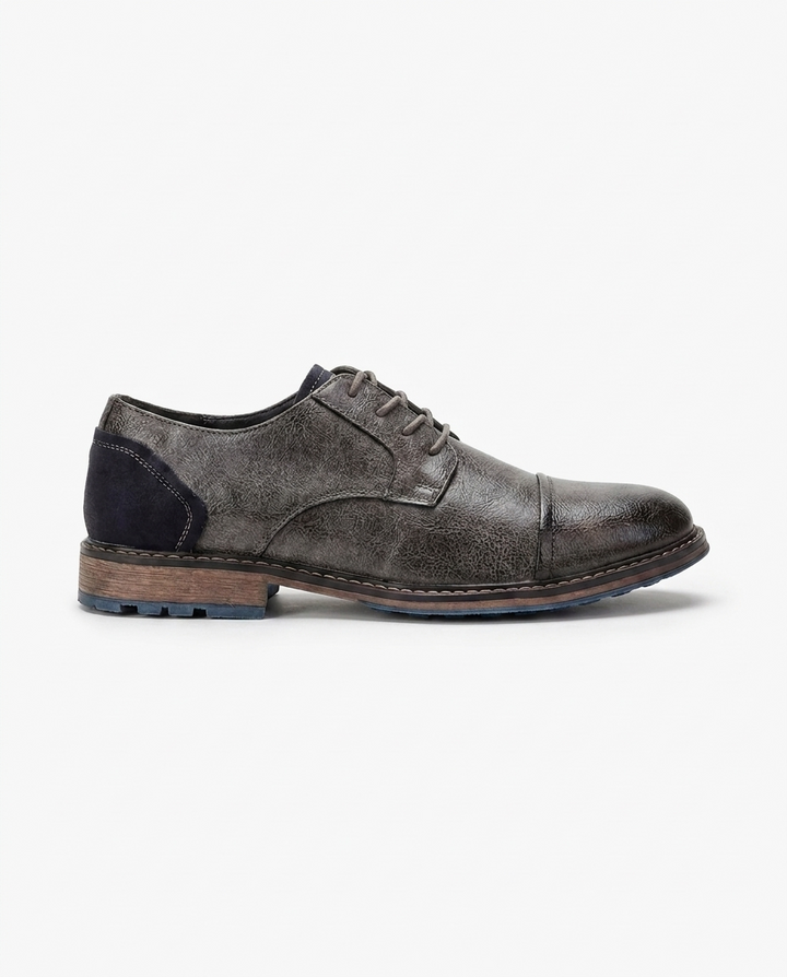 Men’s Cap-Toe Derby Dress Shoes