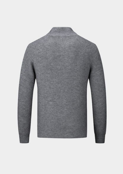 Classic Full-Zip Knit Sweater, view 15