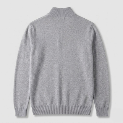 Classic Quarter-Zip Knit Sweater, view 6