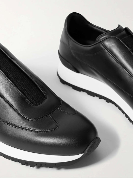 Leather Nubuck Sneakers