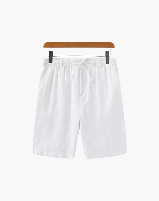 Lightweight Linen Drawstring Shorts