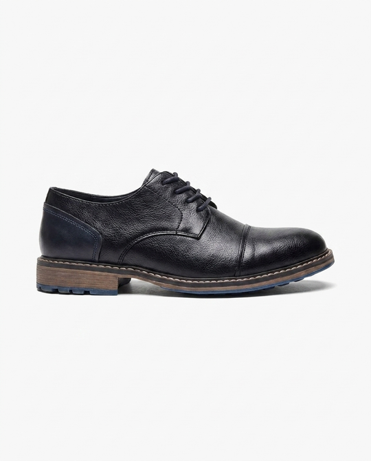 Men’s Cap-Toe Derby Dress Shoes