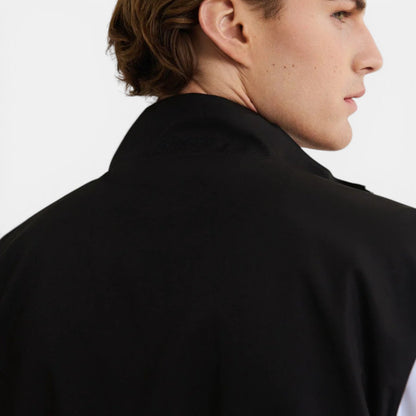 Men's Black Classic Reversible Zip Up Bodywarmer, view 7