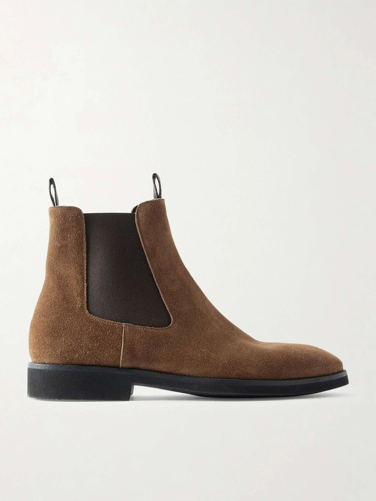 Men's Calf Suede Elastic Side Chelsea Boots, House of Zeno