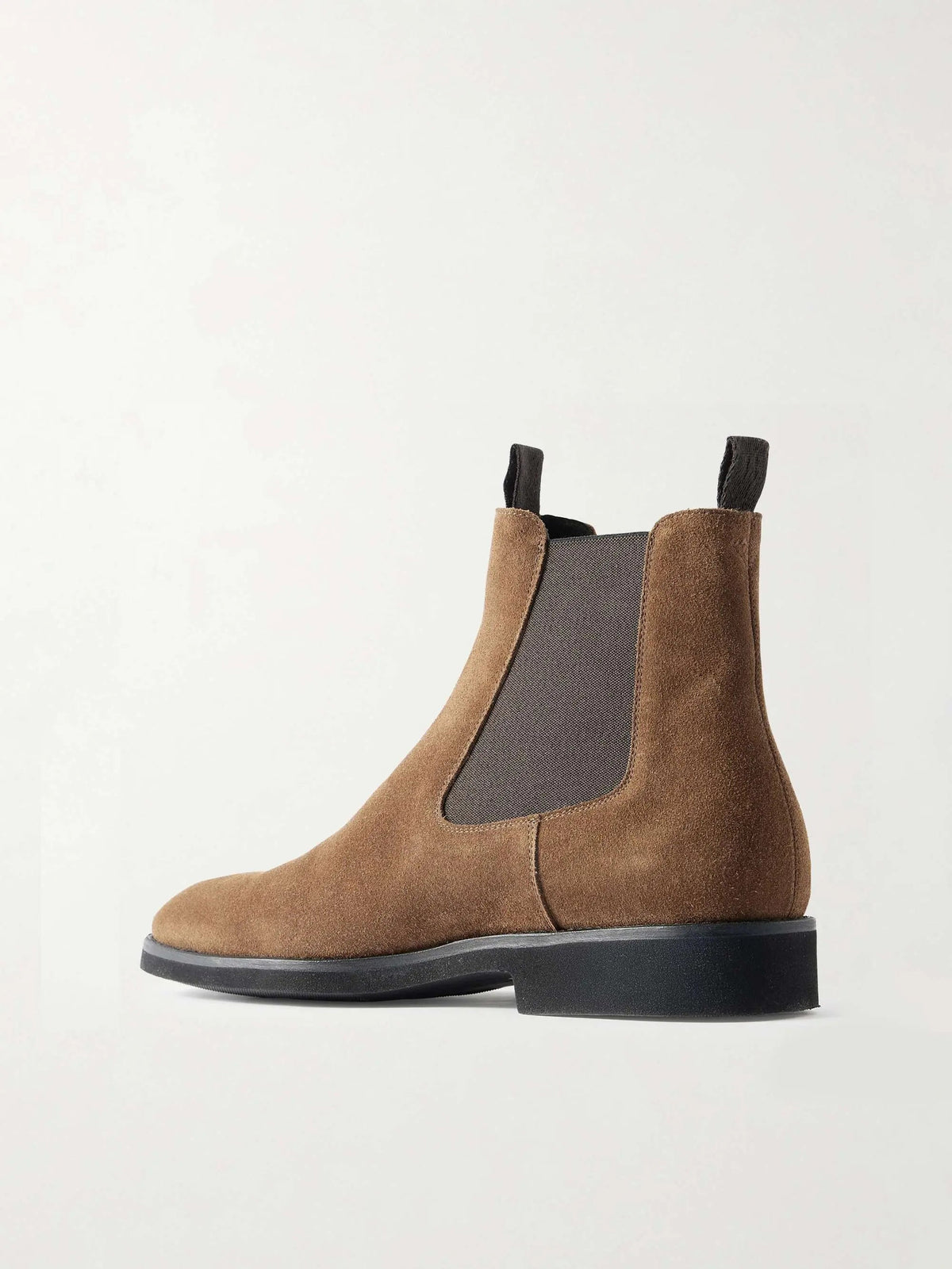 Men's Calf Suede Elastic Side Chelsea Boots, view 2