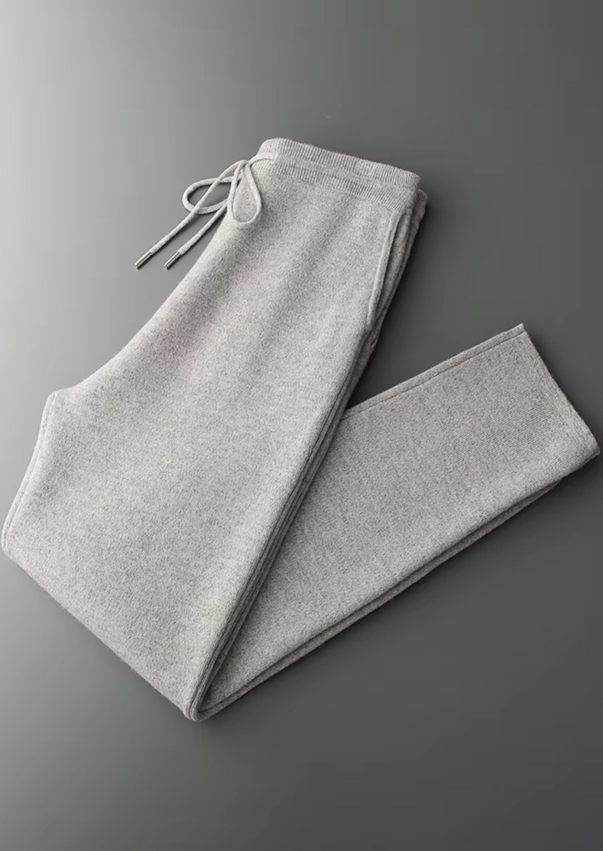 Men's Knit Hooded Zip Up Cardigan and Drawstring Pants Set, view 11