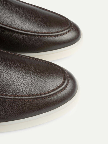 Men's Leather Chelsea Boots with White Sole, view 4
