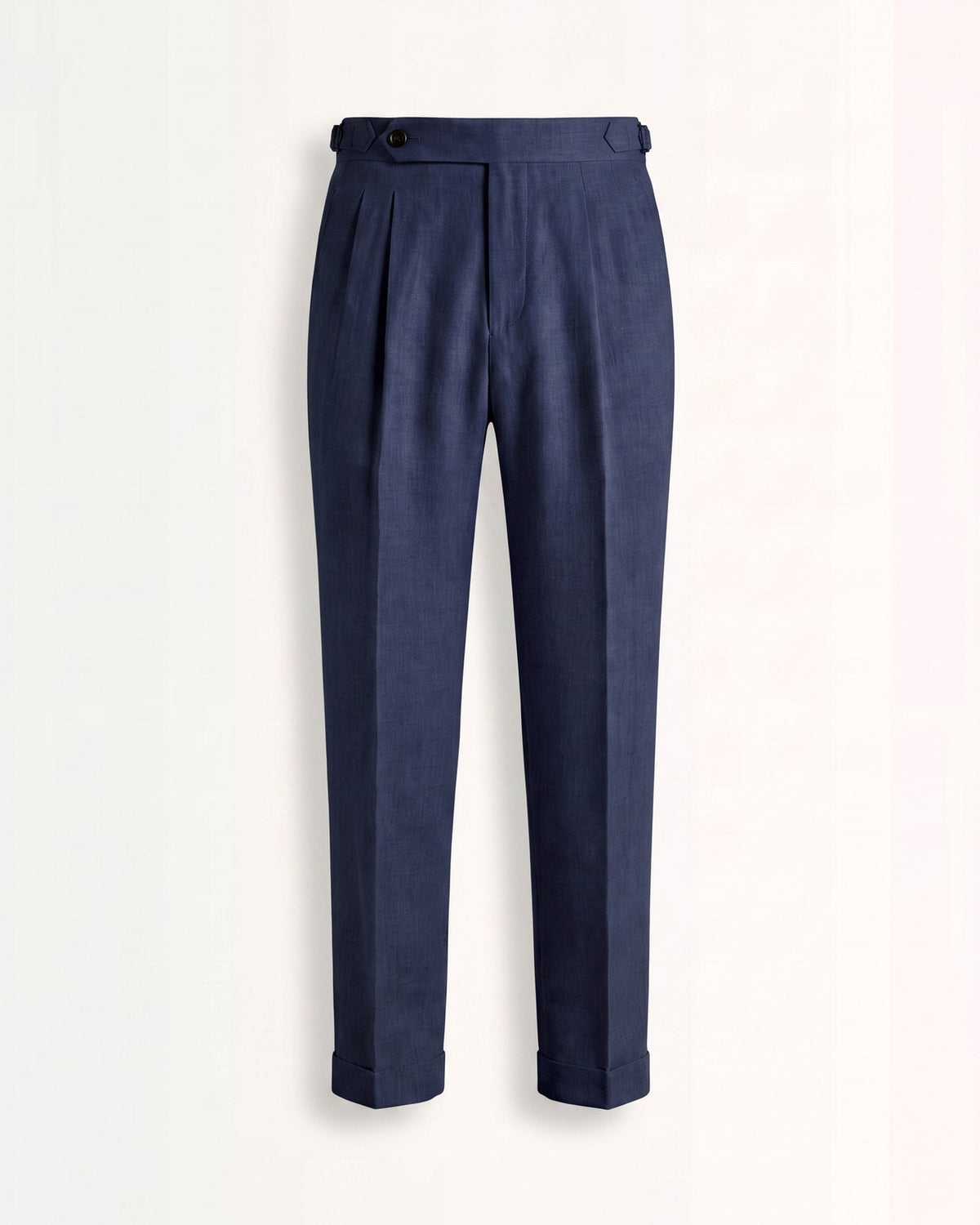 Men's Linen High Waist Pleated Breathable Pants, view 7