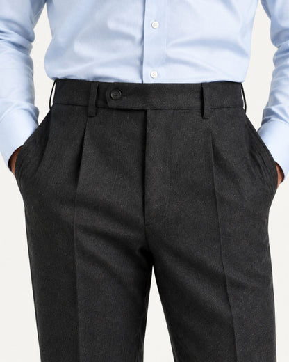 Men's Pull On Straight Leg Dress Pants Cotton Blend, view 5