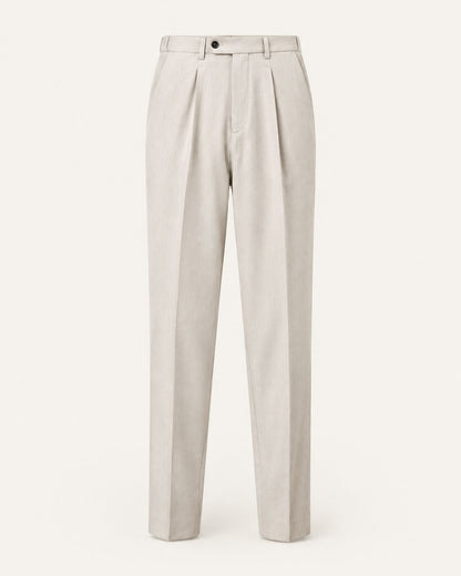 Men's Pull On Straight Leg Dress Pants Cotton Blend, view 6