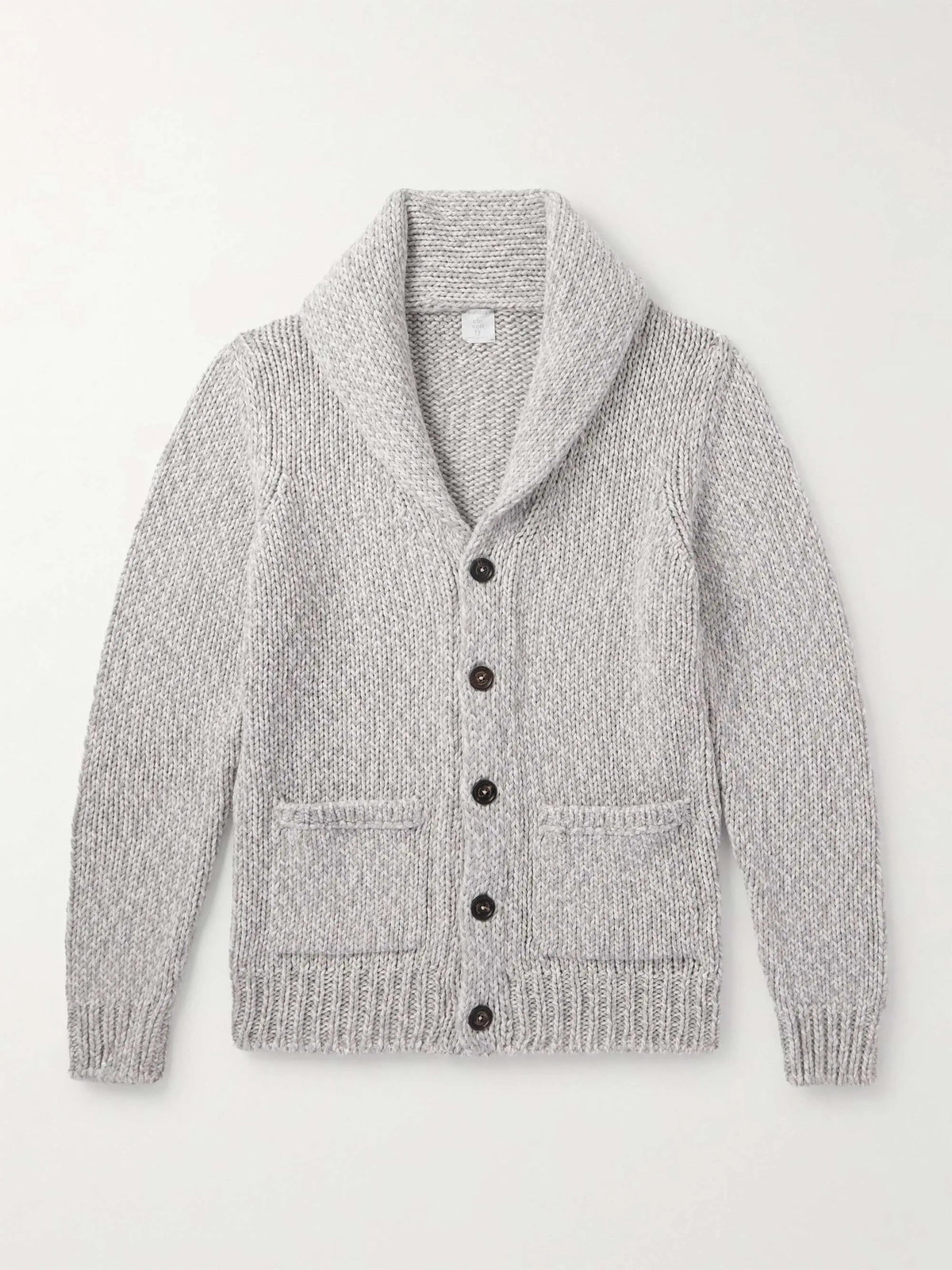 Men's Shawl Collar Wool Cardigan, view 4