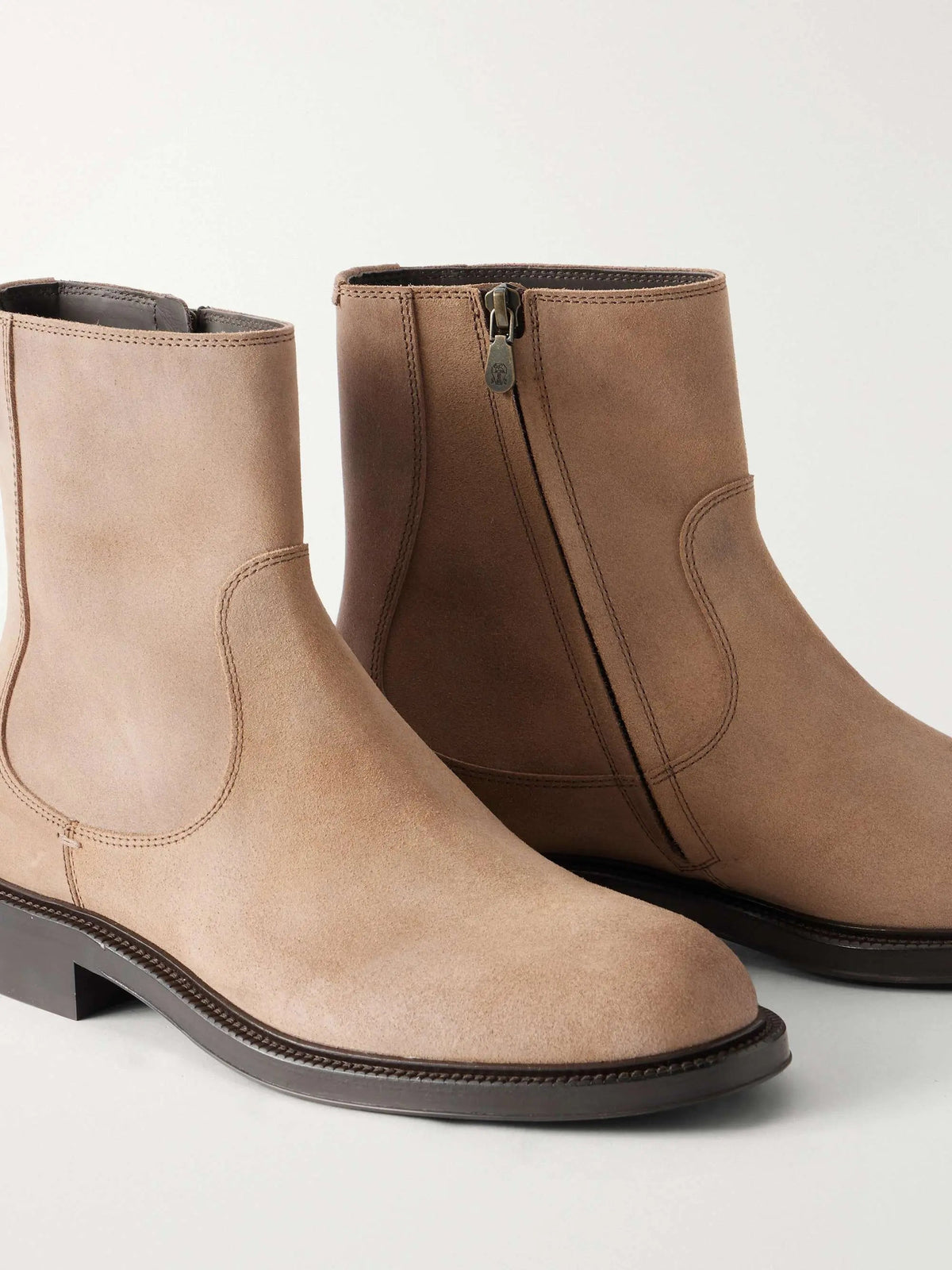 Men's Suede Chelsea Boots, view 2