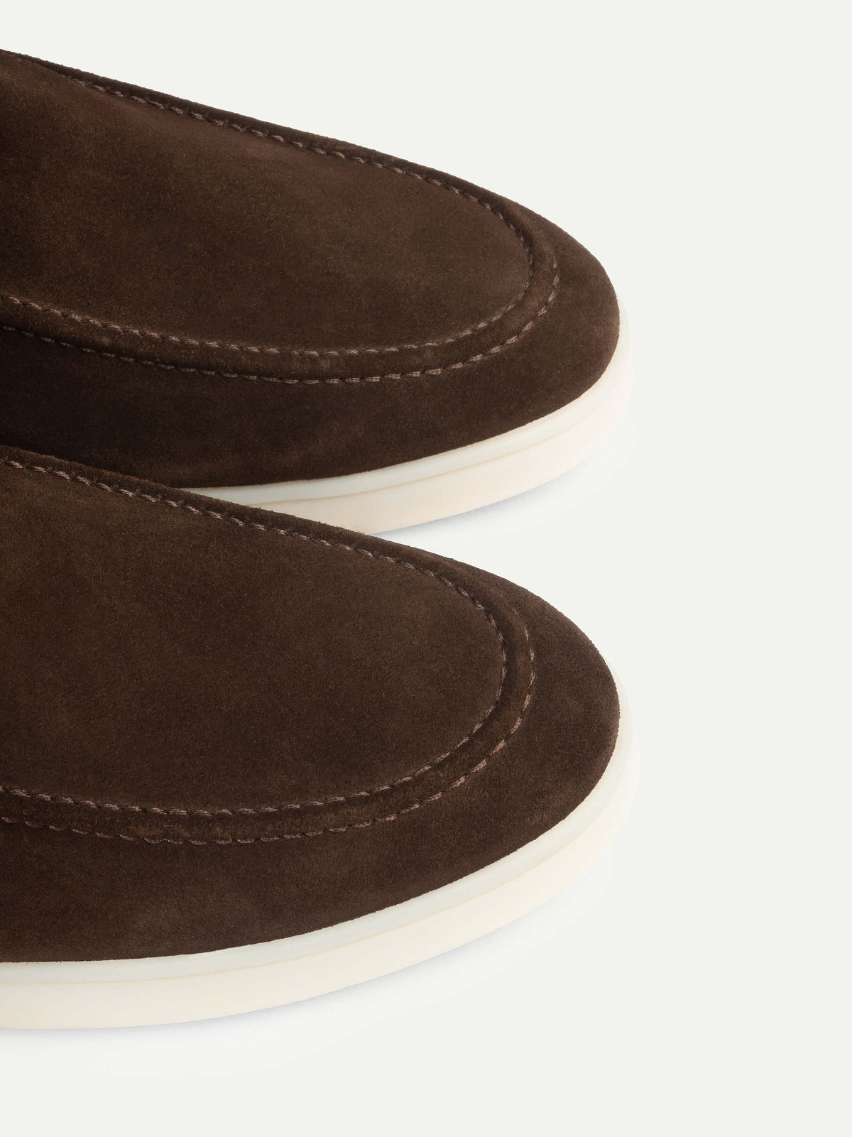 Men's Suede Chelsea Boots with White Sole, view 14