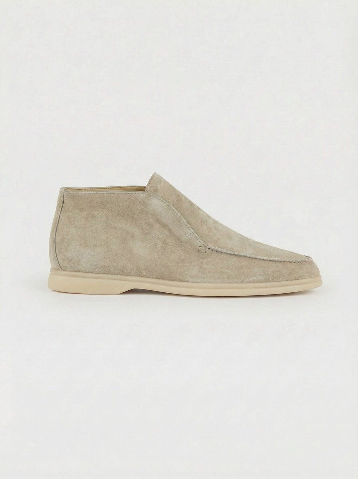 Men's Suede Slip On Ankle Loafers with Thin Sole, view 2
