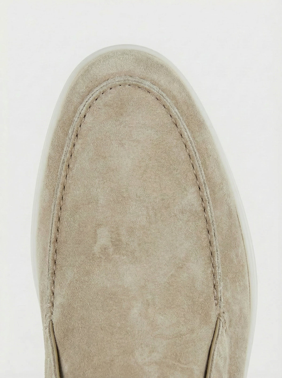 Men's Suede Slip On Ankle Loafers with Thin Sole, view 4