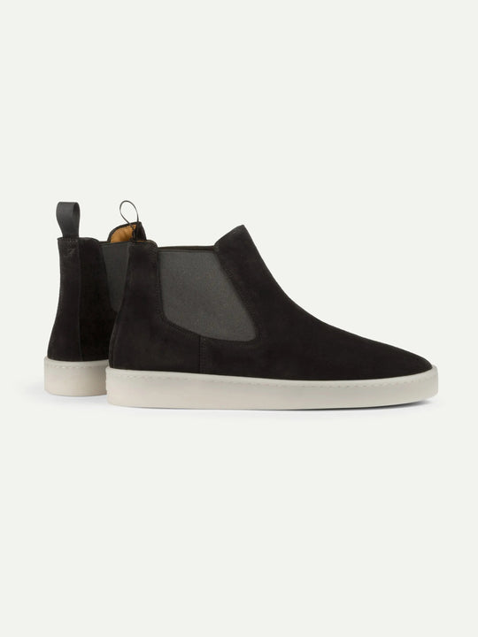 Men's Suede Slip On Chelsea Boots