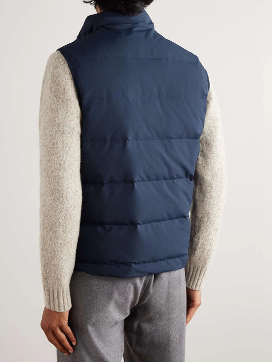 Men's Wool Blend Down Puffer Vest