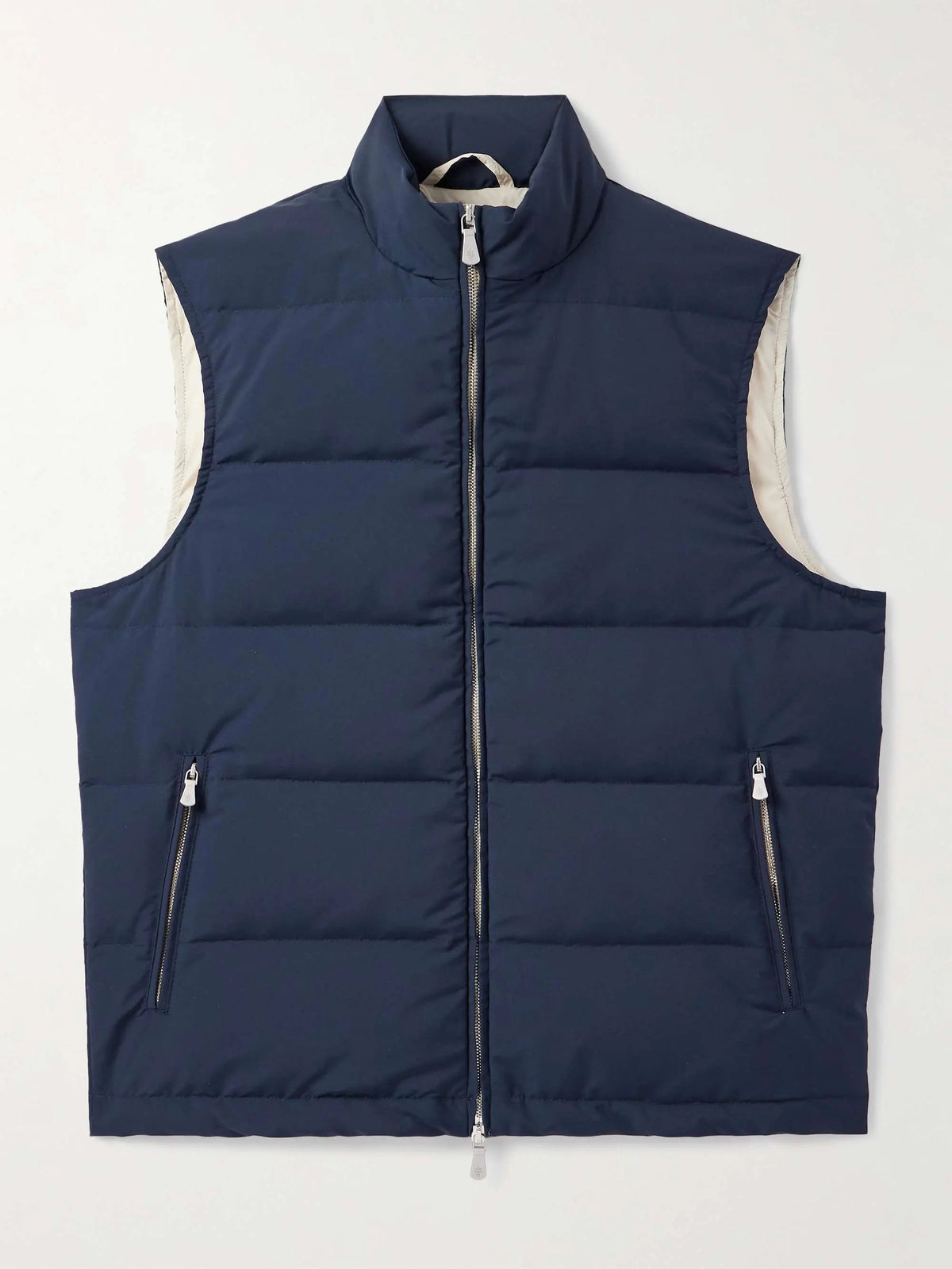 Men's Wool Blend Down Puffer Vest, view 3