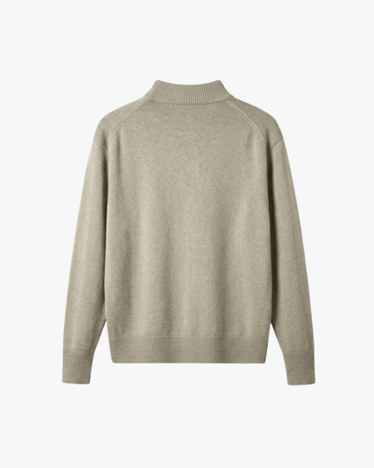 Merino Blend Mock Neck Sweater, view 4