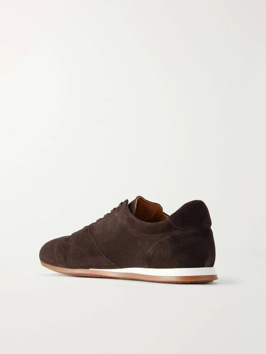 Suede Sneakers Brown