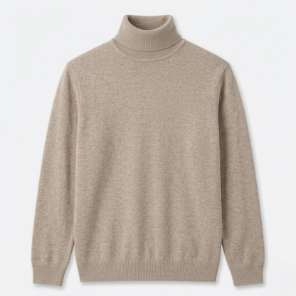 Wool Blend Turtleneck Sweater, view 14