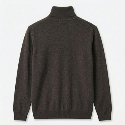 Wool Blend Turtleneck Sweater, view 18