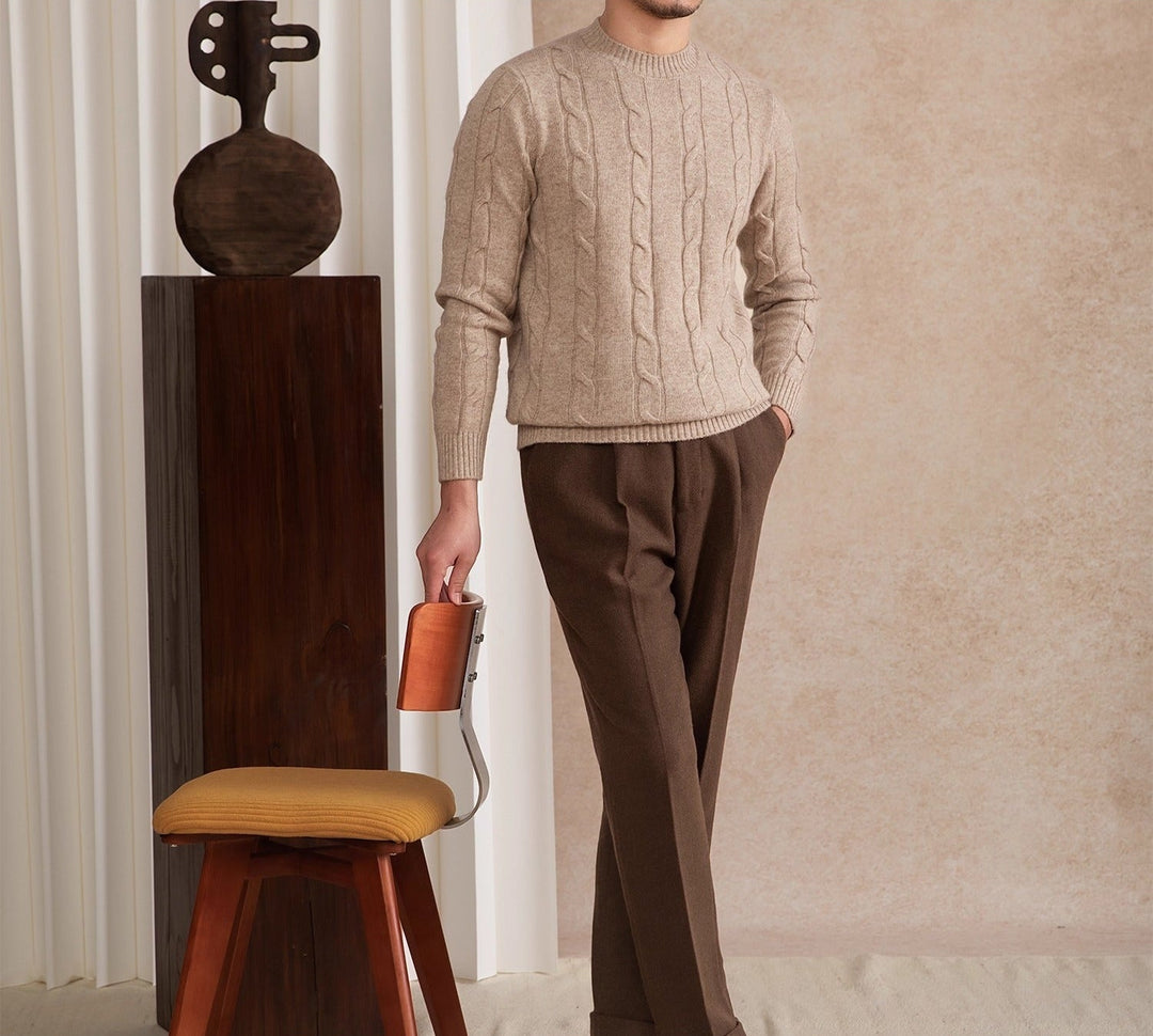 Mauro Wool Crewneck Sweater