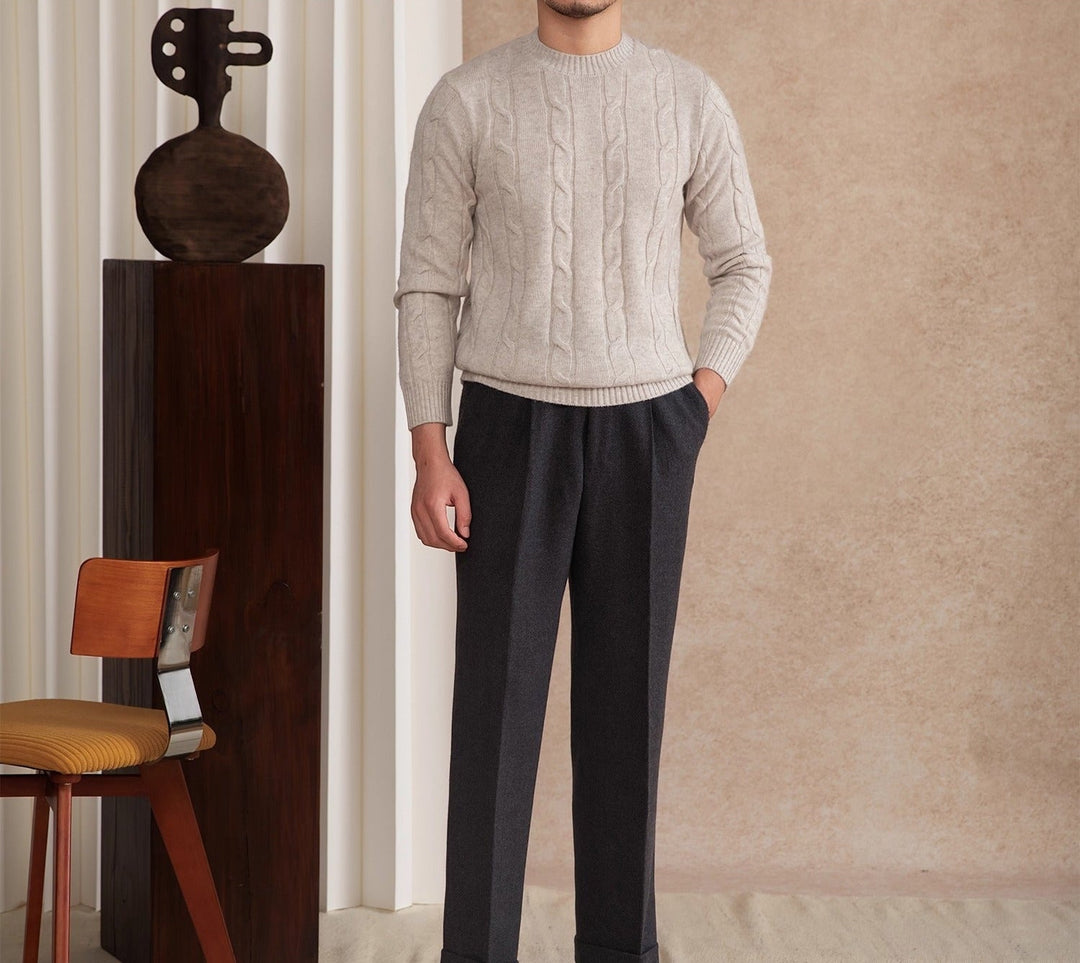 Mauro Wool Crewneck Sweater