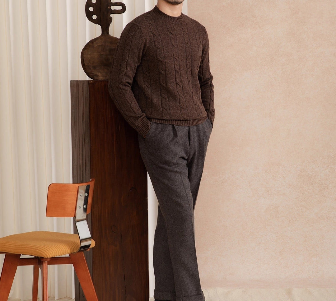 Mauro Wool Crewneck Sweater