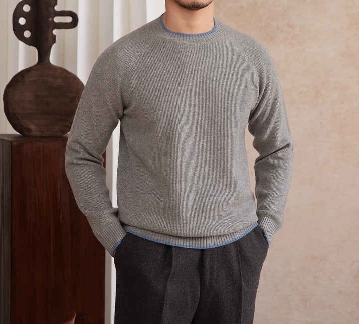 Silvio Premium Wool Crewneck Sweater