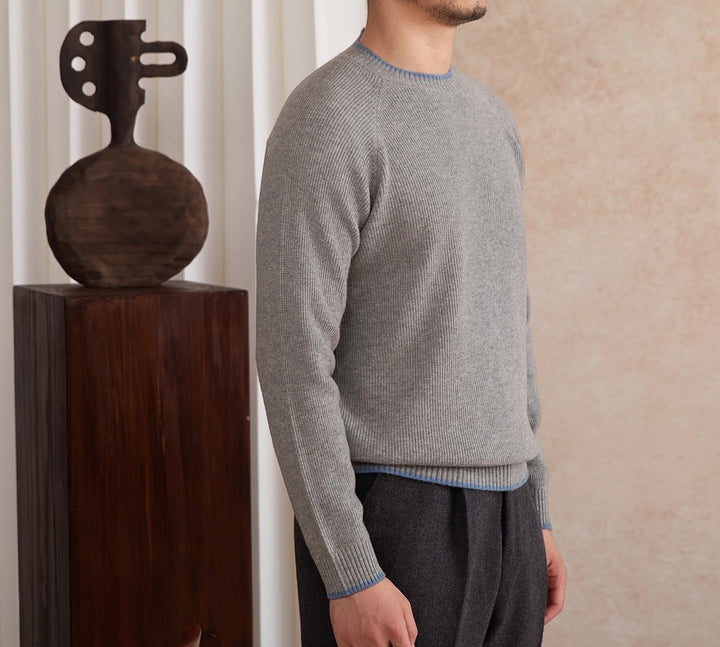 Silvio Premium Wool Crewneck Sweater