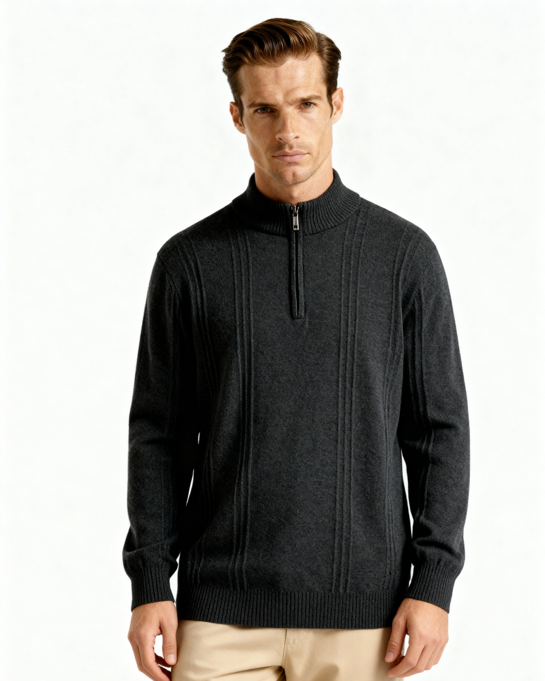 Harris Stylish Quarter-Zip Pullover