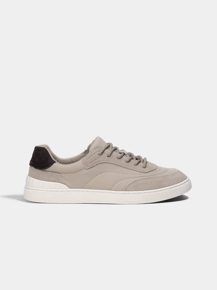 Suede Low Sneakers Sand